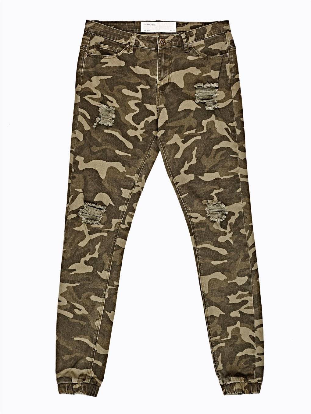 camo print joggers