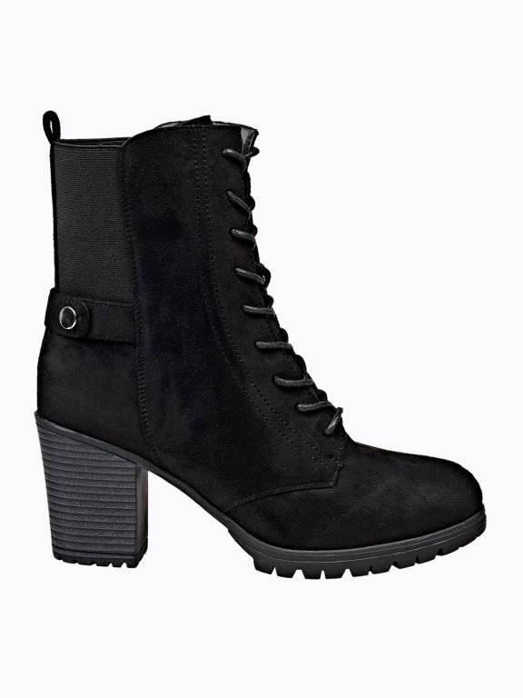 Ankle Boots With Track Sole Gate