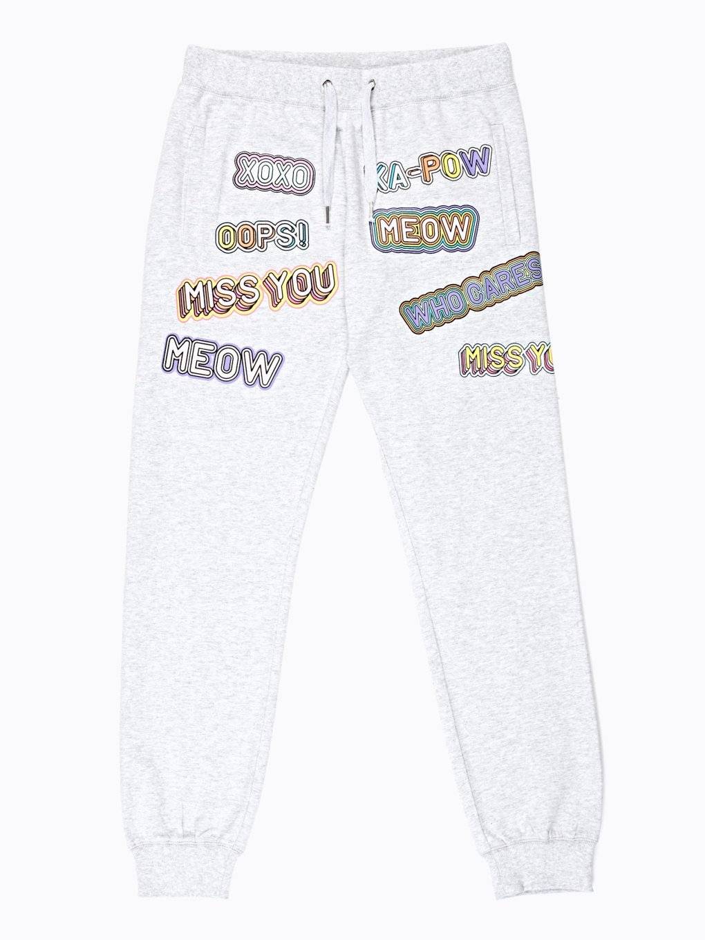 printed sweatpants