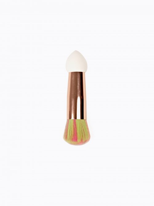 Multicolour face brush