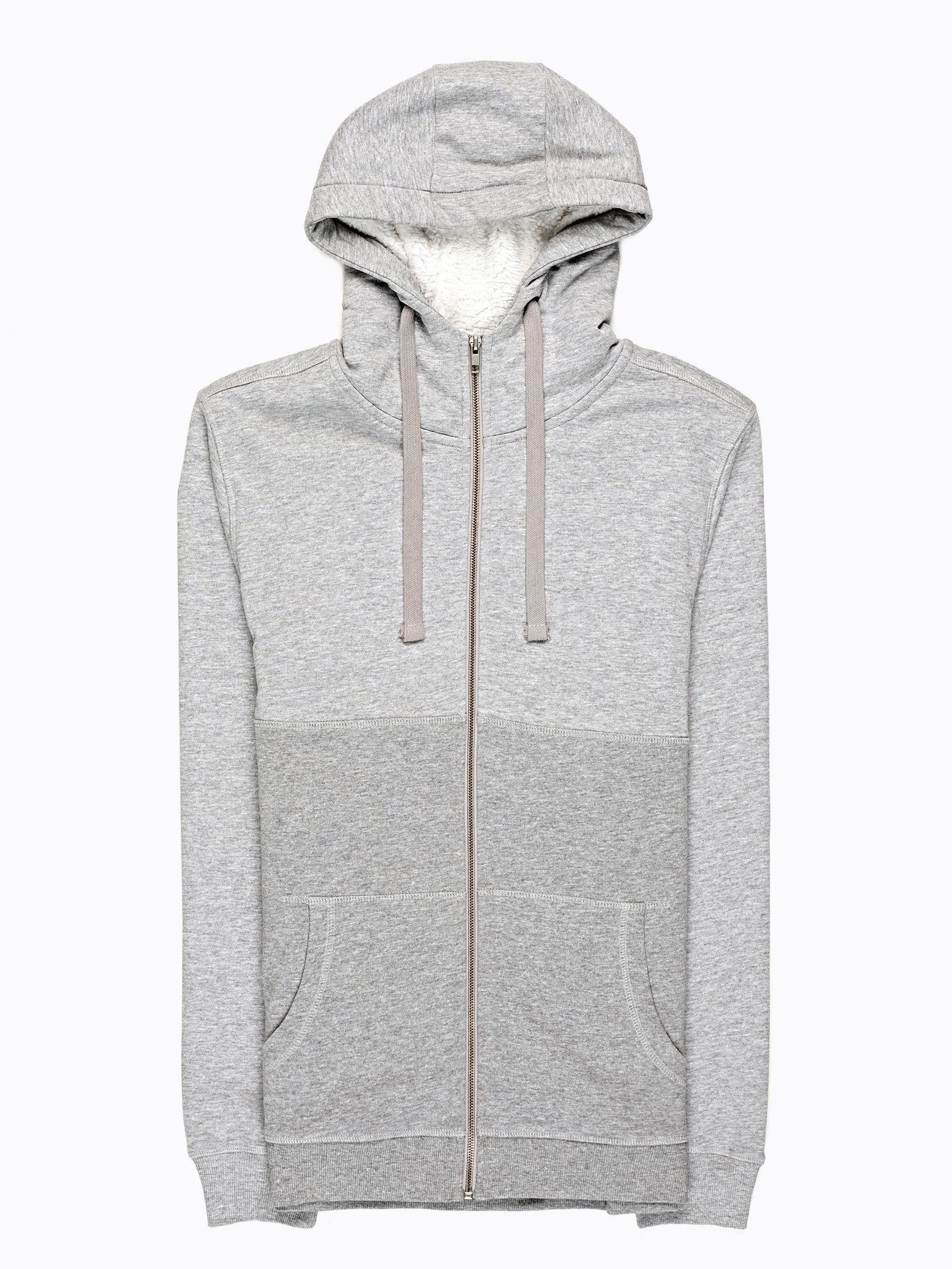pile lined hoodie