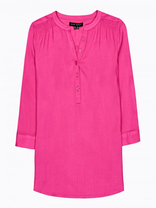 BASIC VISCOSE BLOUSE