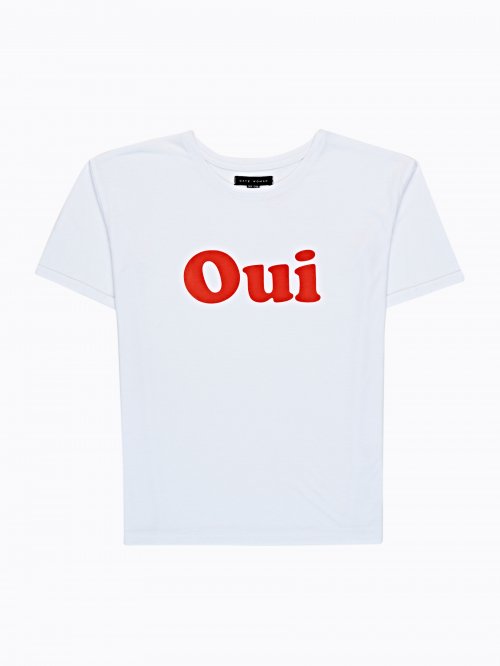 MESSAGE PRINT T-SHIRT