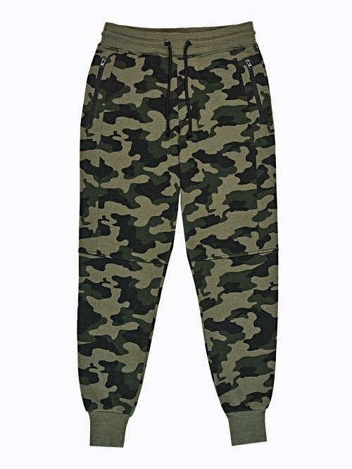 CAMO PRINT SWEATPANTS