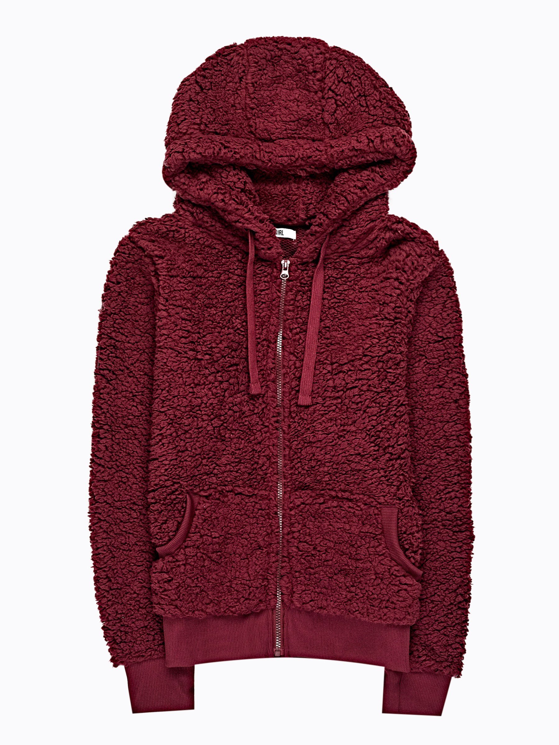 fuzzy hoodie