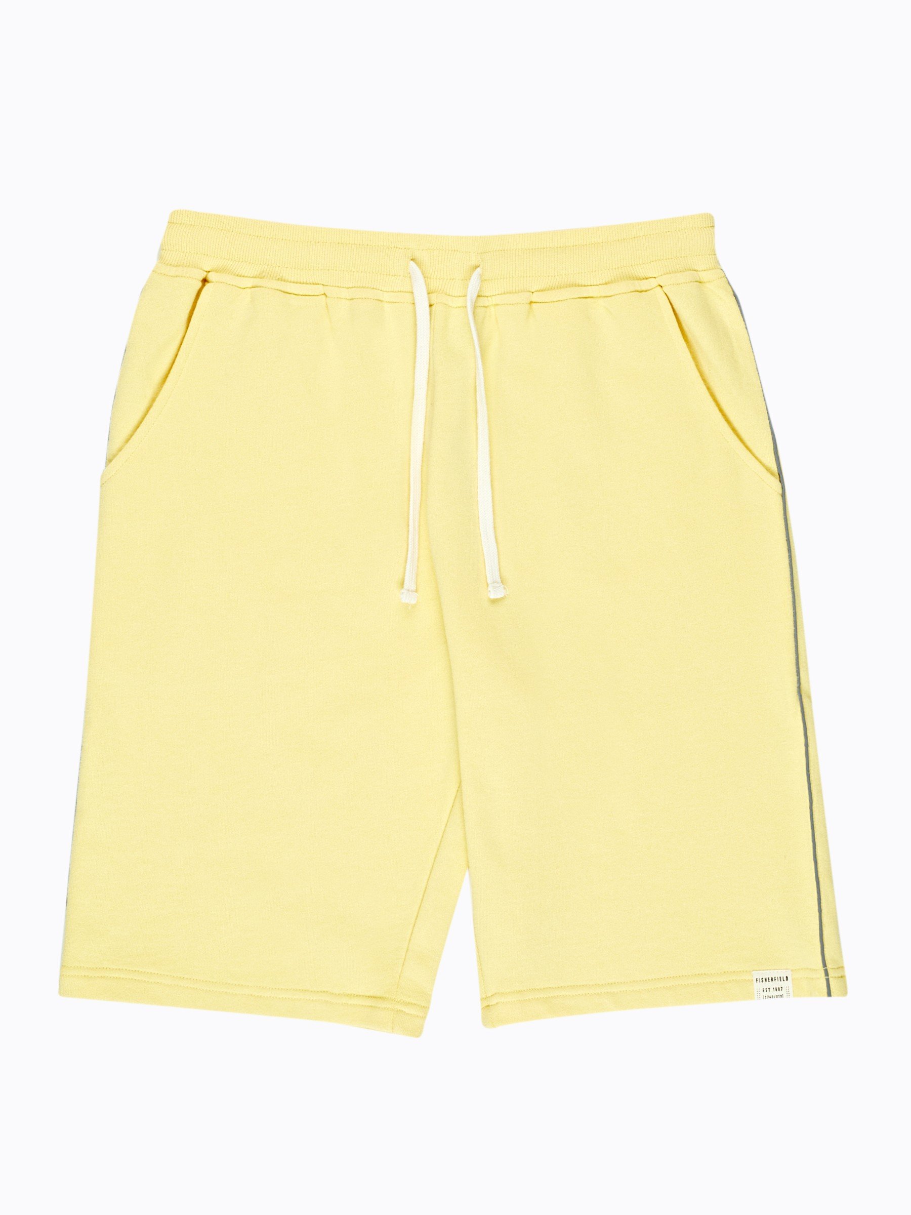 yellow sweatshorts