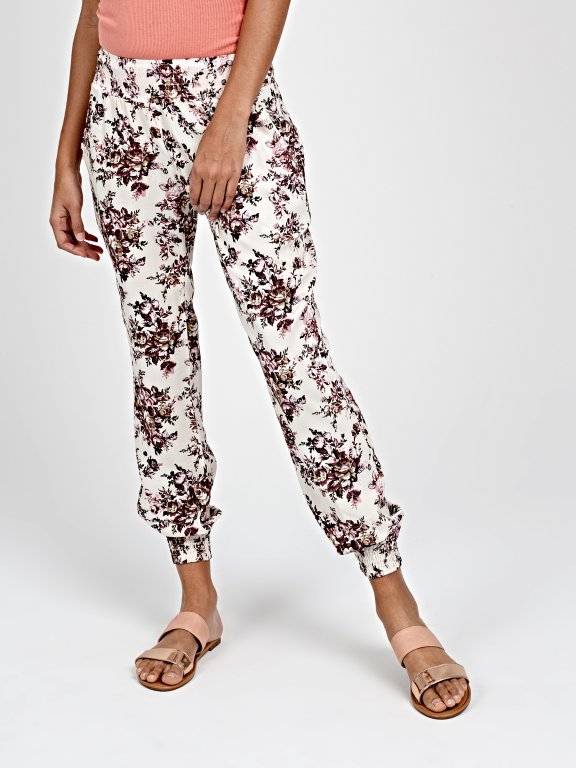 floral jogger