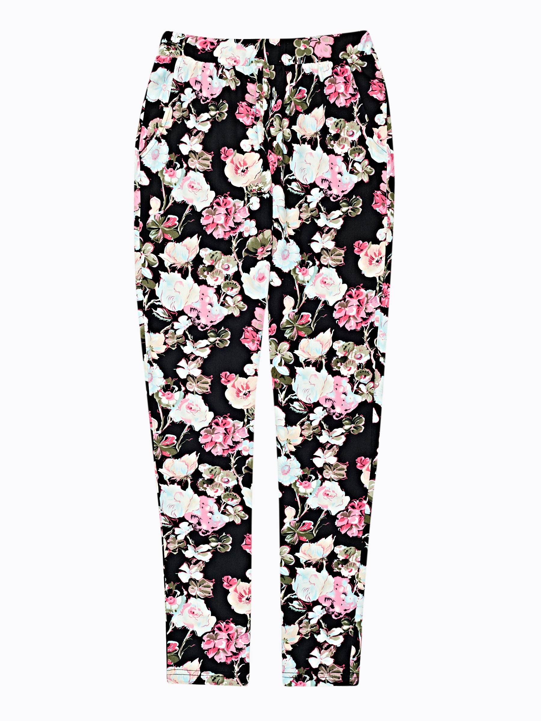 flower print joggers