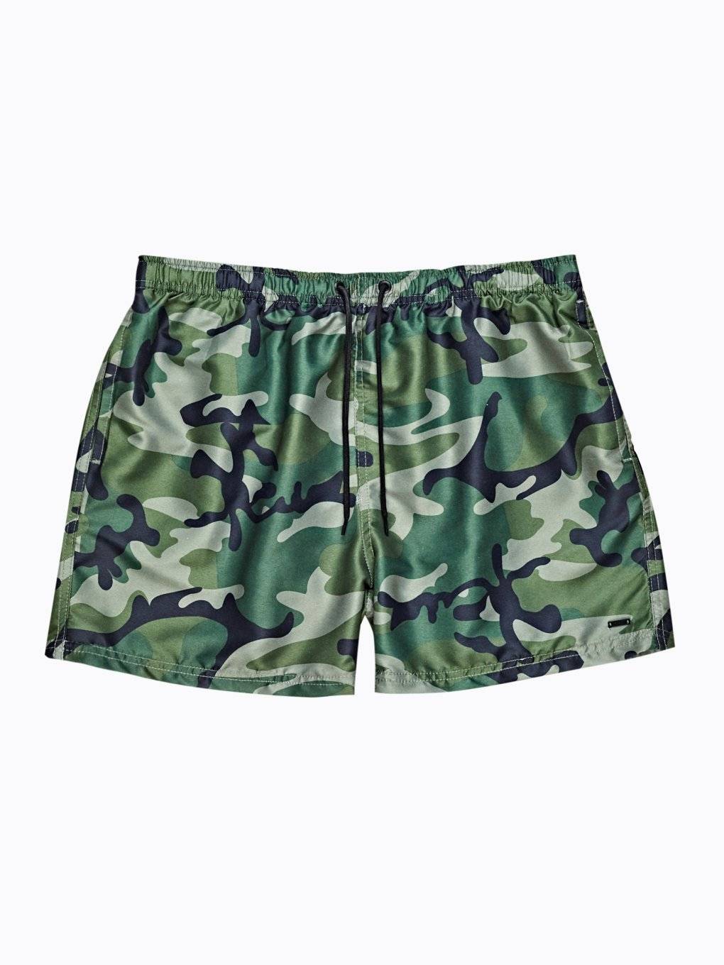 camouflage swim shorts