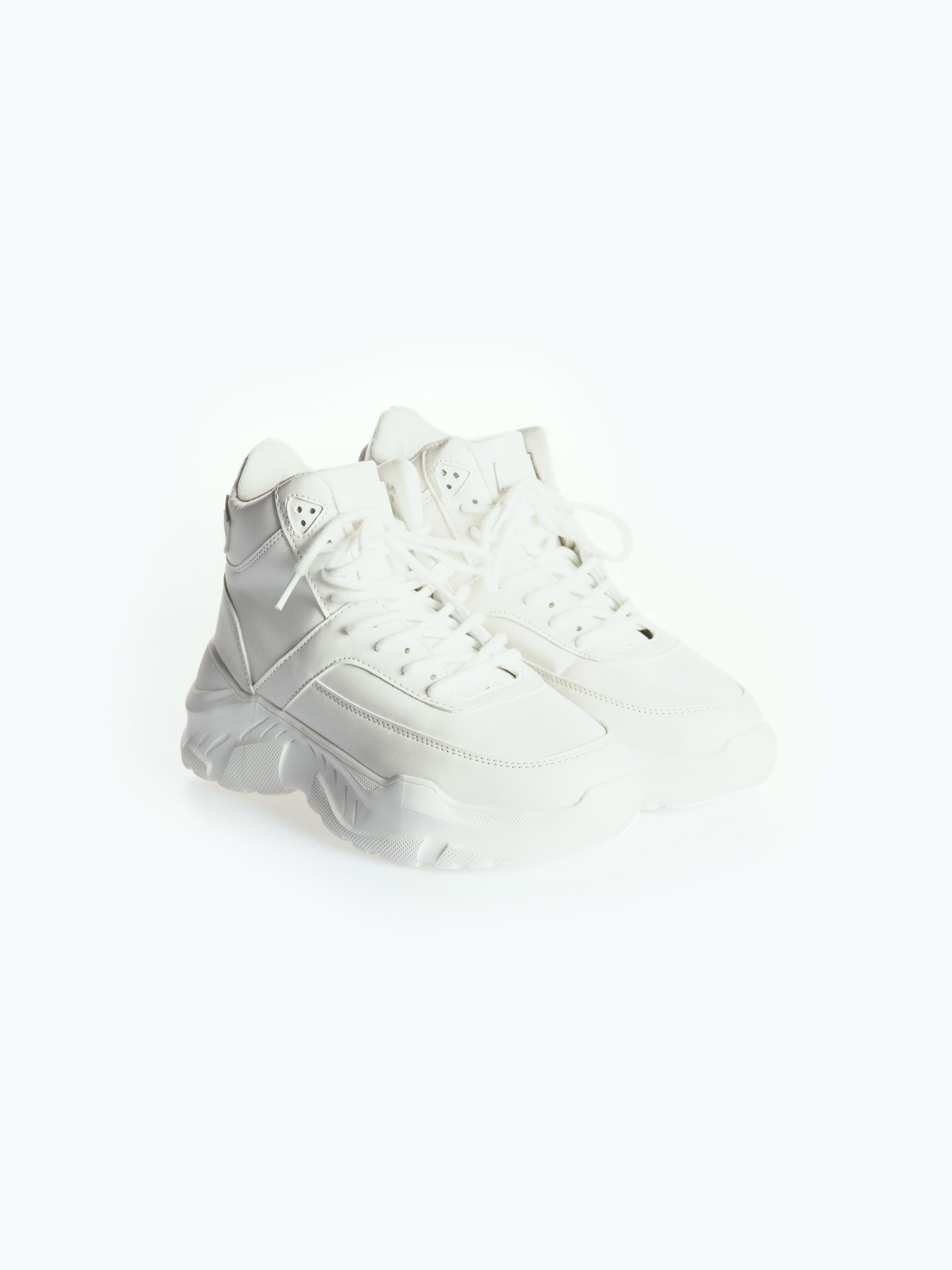 high top chunky sneakers