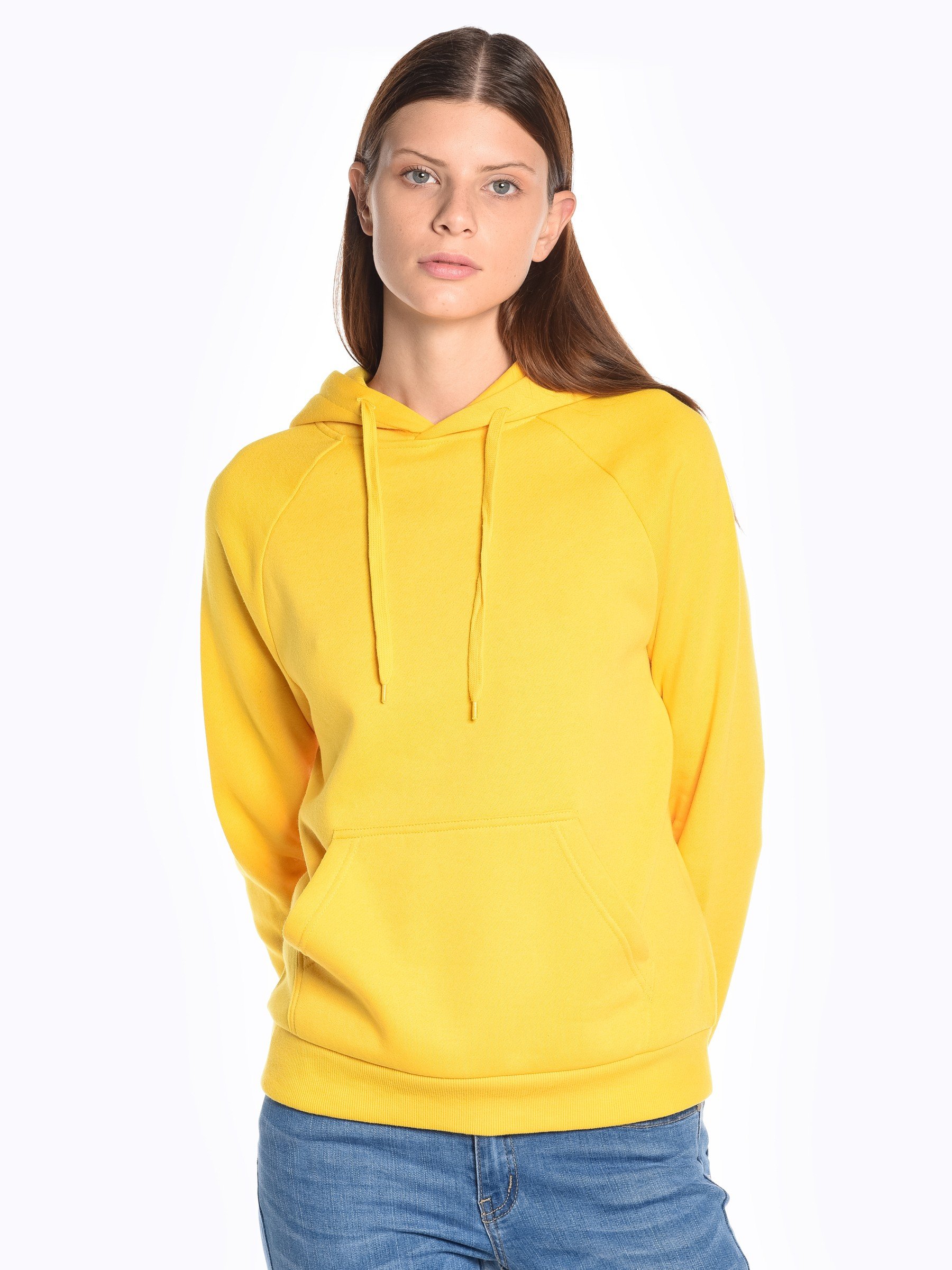 basic yellow hoodie