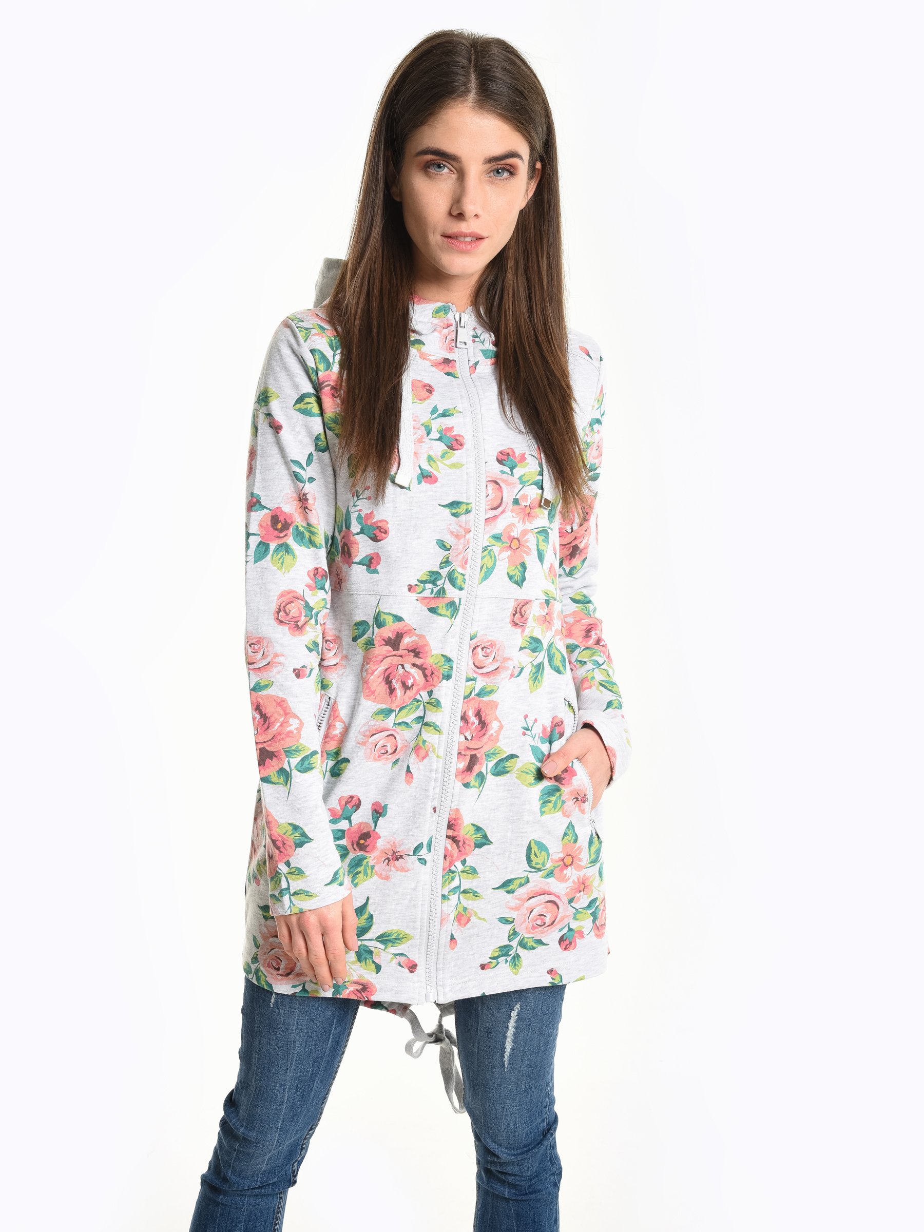 floral days hoodie sweatshirt