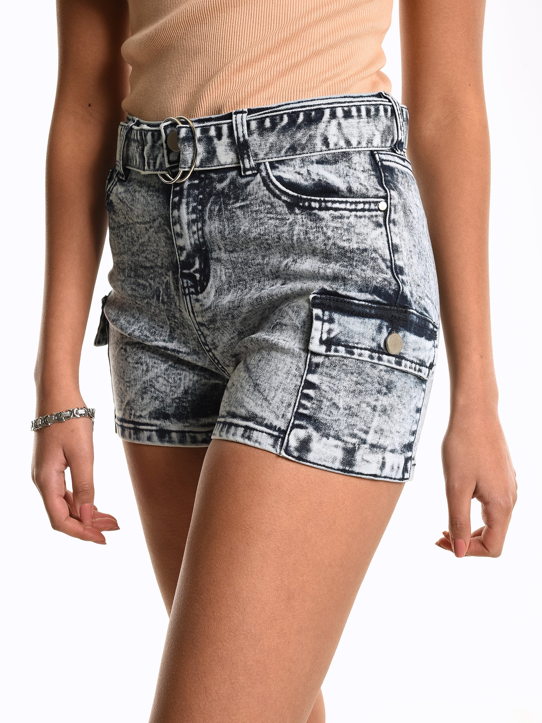 size 23 denim shorts