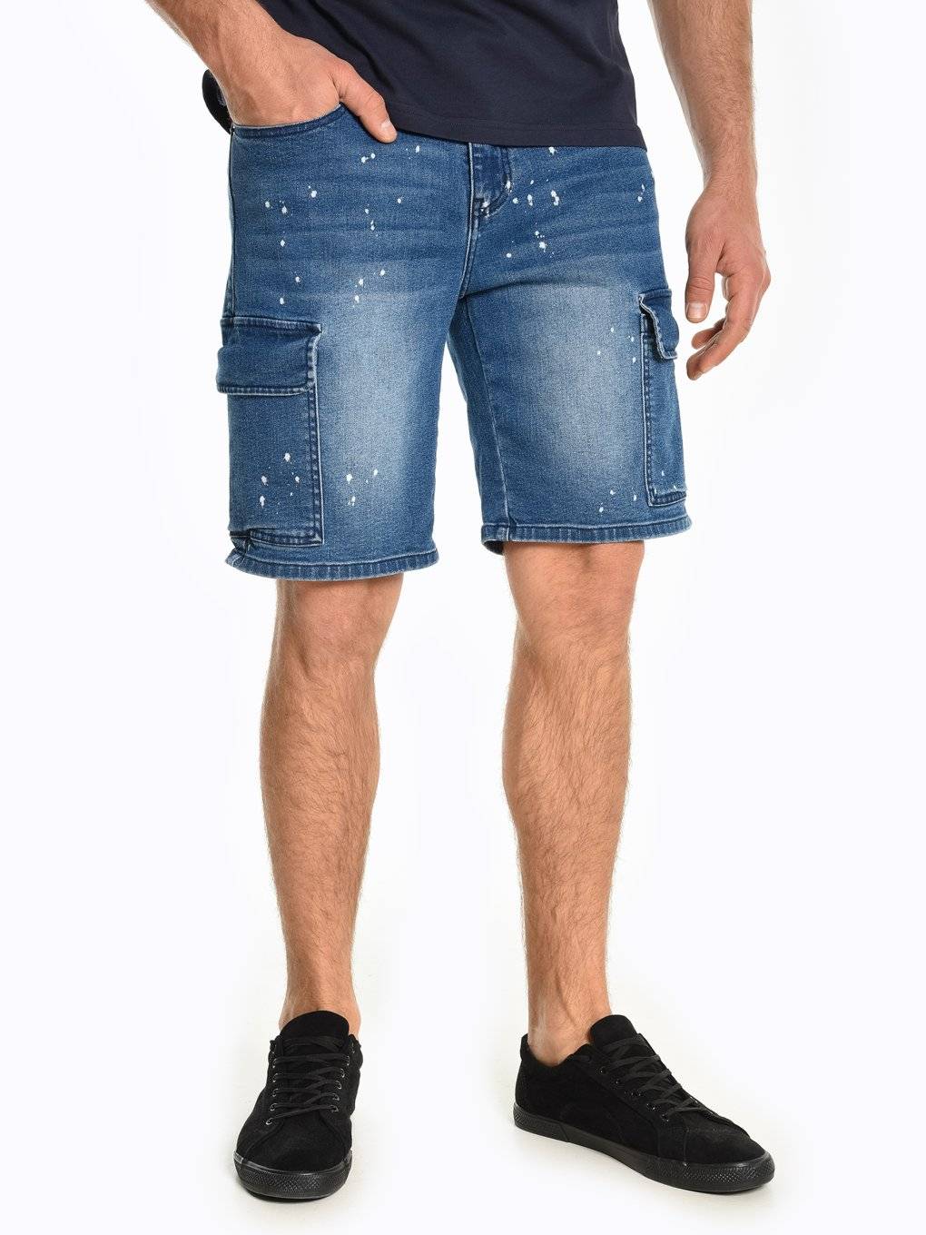 jean cargo shorts