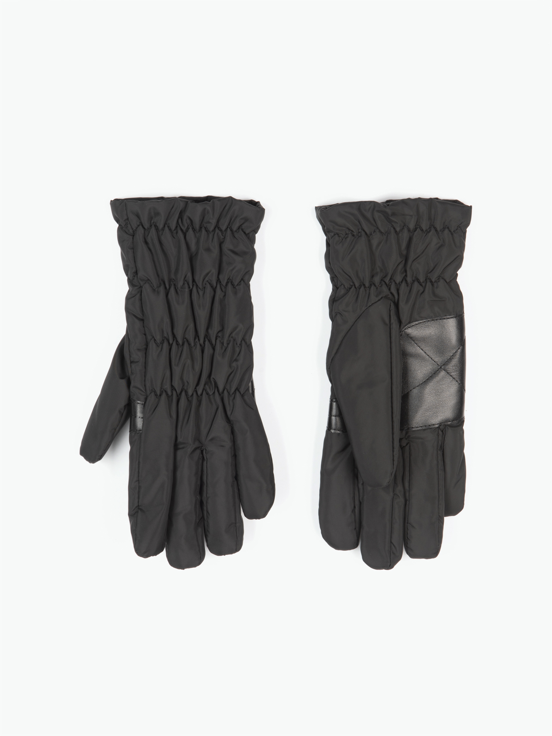 GATE Kombinované prošívané zimní dámské rukavice
